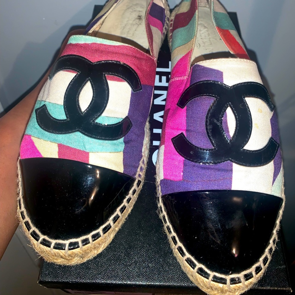 Chanel Colorful Espadrilles